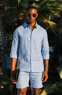 Model is 6'1 with size S chest, wearing size S