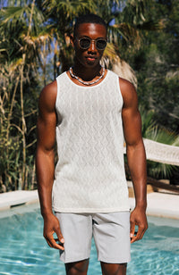 Model is 6'1 with size S chest, wearing size S