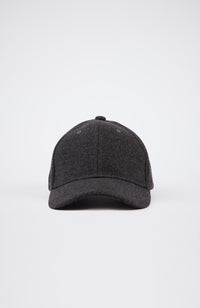 Melton Cap in Dark Grey