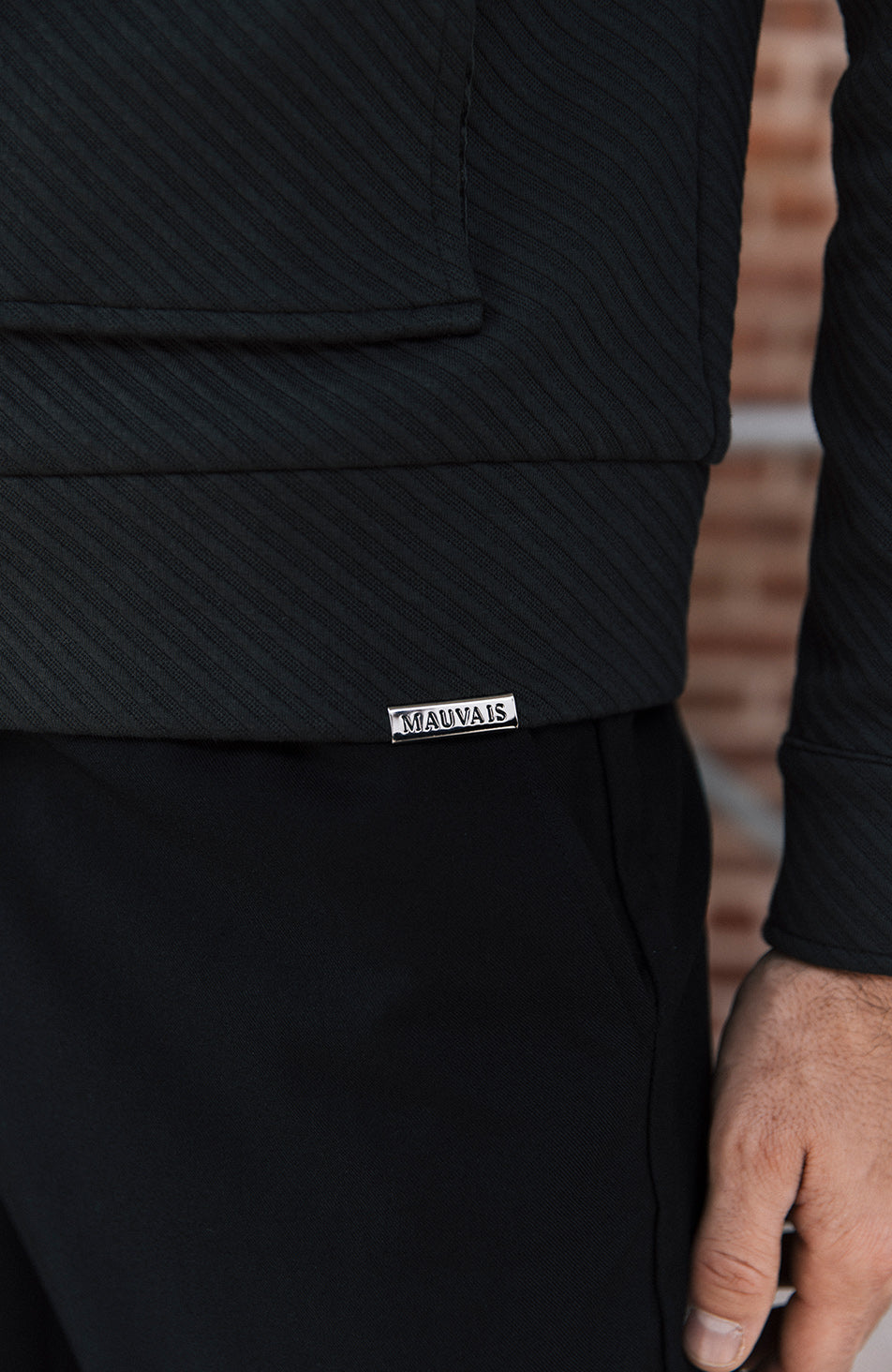 Dalmore Zip Through Jacket in Chocolate