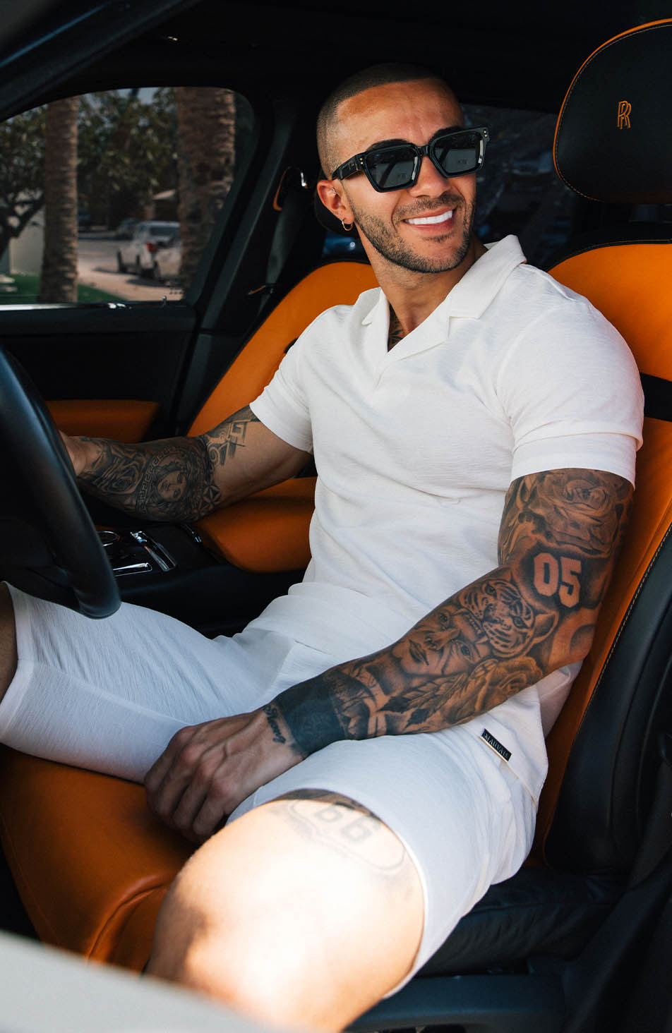 Sorrento Revere Polo in White