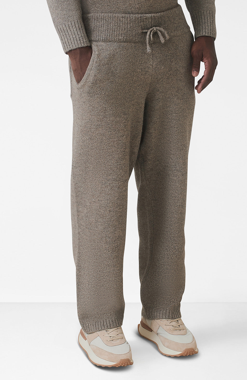 Montreux Knit Jogger in Beige