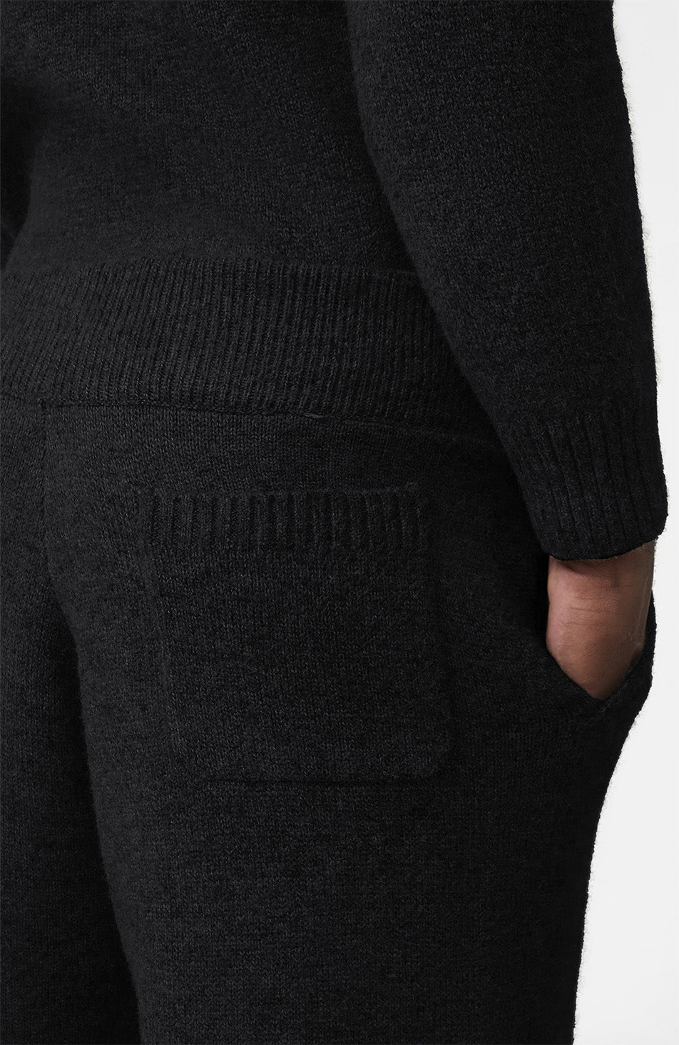 Montreux Knit Jogger in Black