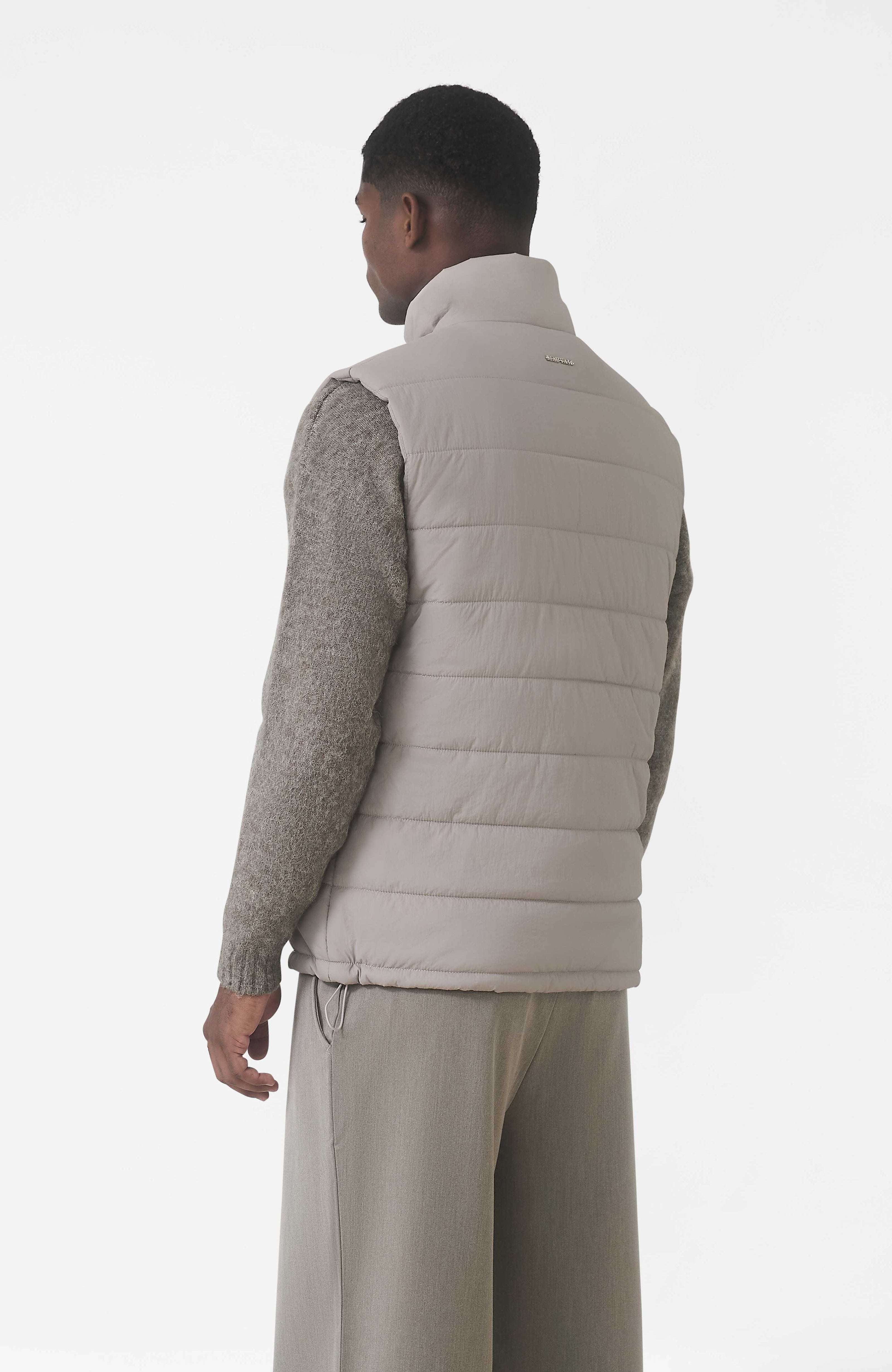 Thar Light Weight Gilet in Taupe
