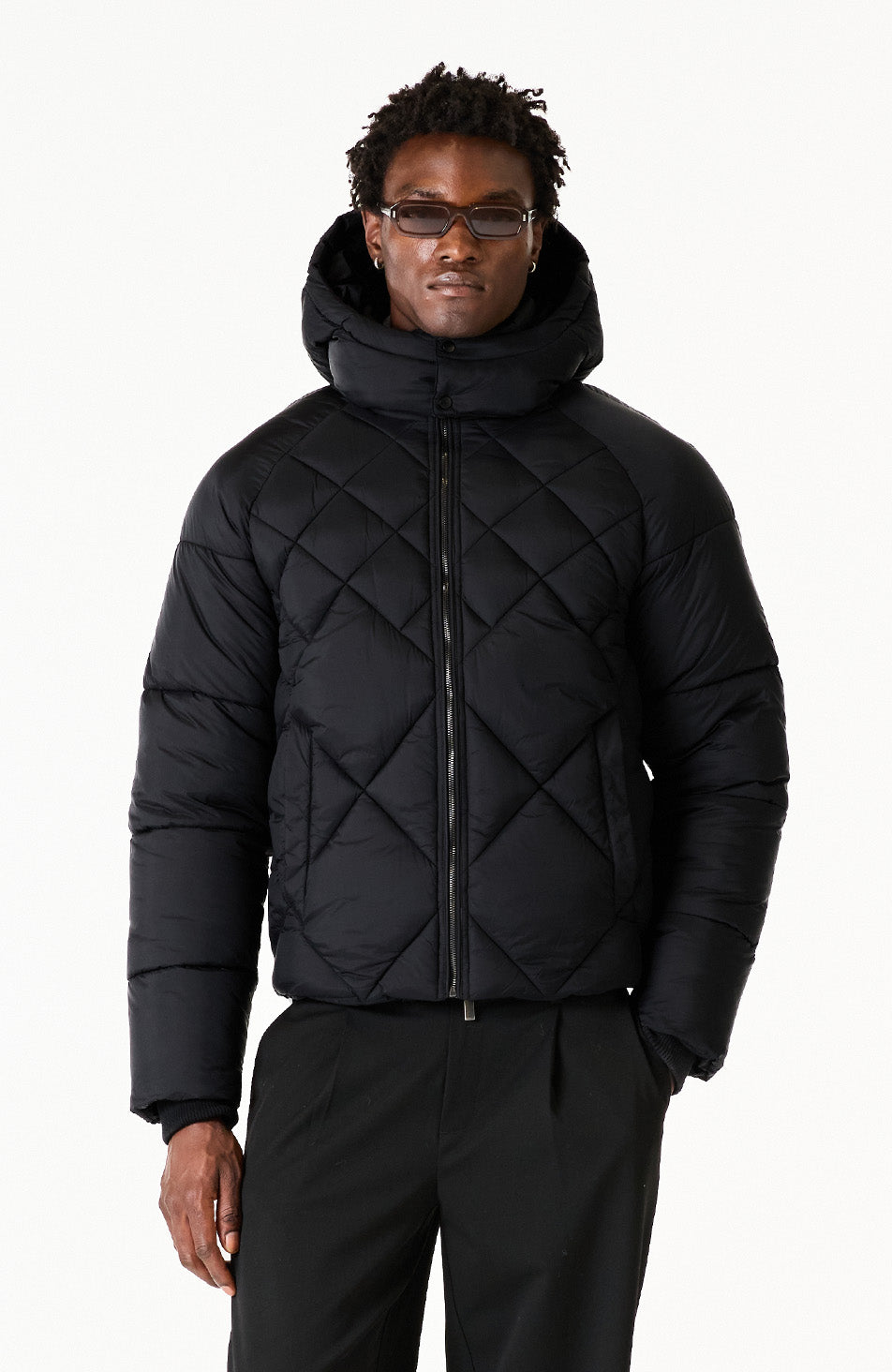 Verbier Puffer Jacket in Black