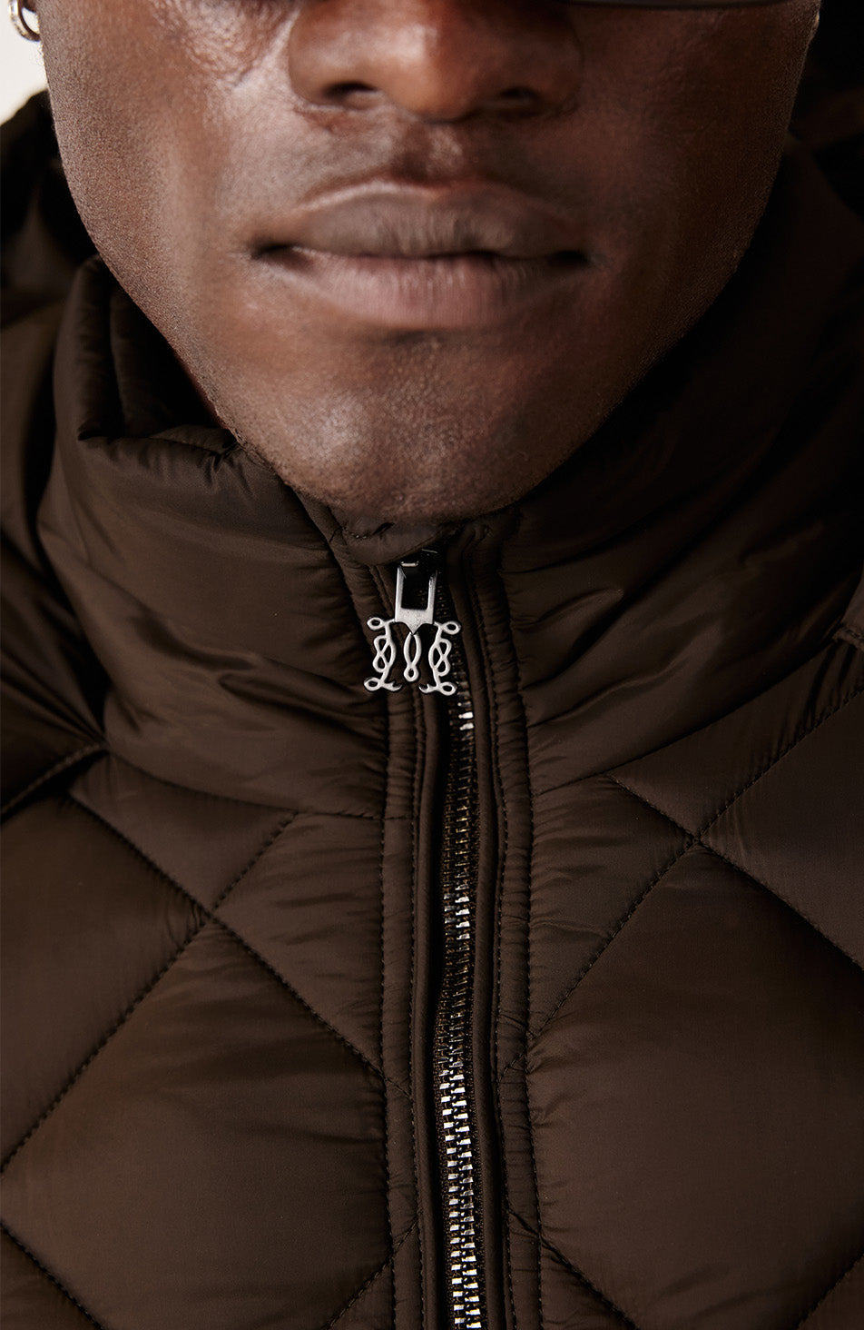 Verbier Puffer Jacket in Brown