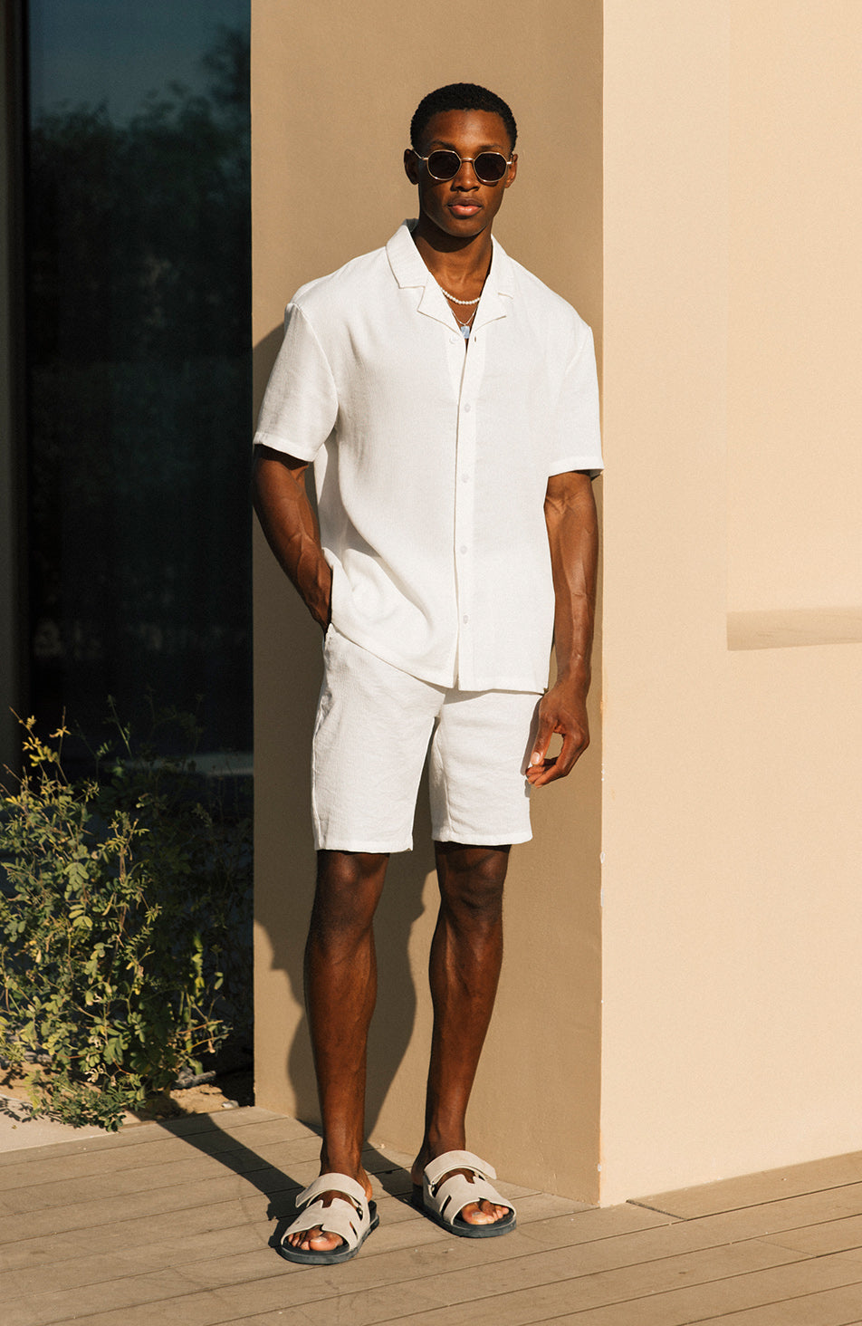 Fiorano Relaxed Fit Shirt in White