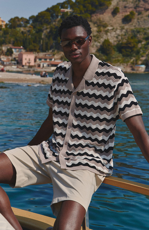 Model is 6'2, chest 37.5", wearing a size M 