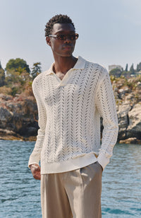 Model is 6'2, chest 37.5", wearing a size M