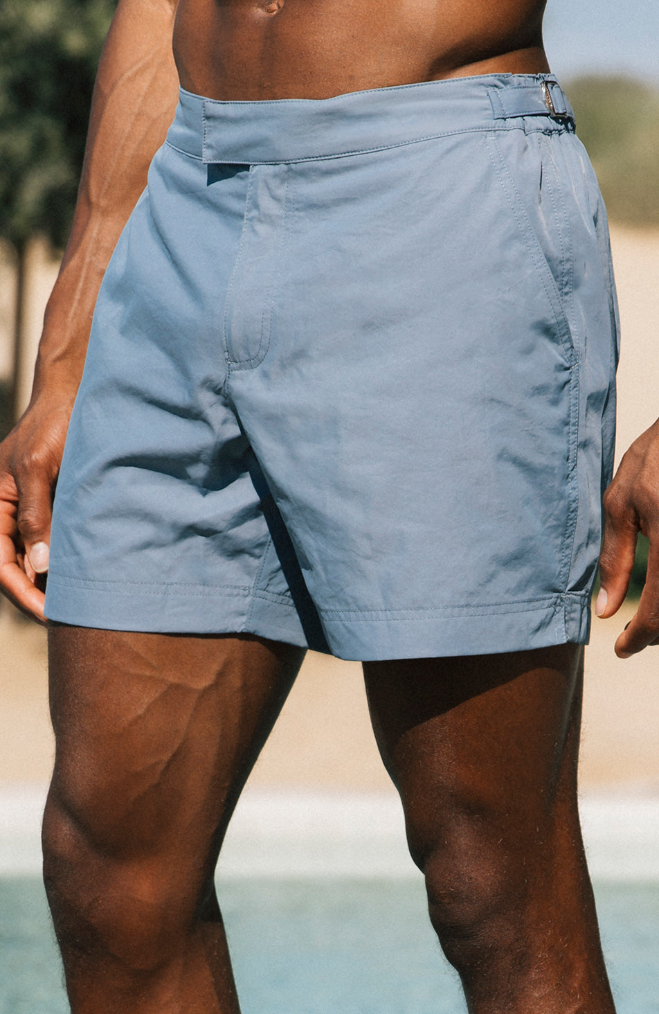 Nero Swim Shorts In Storm Blue
