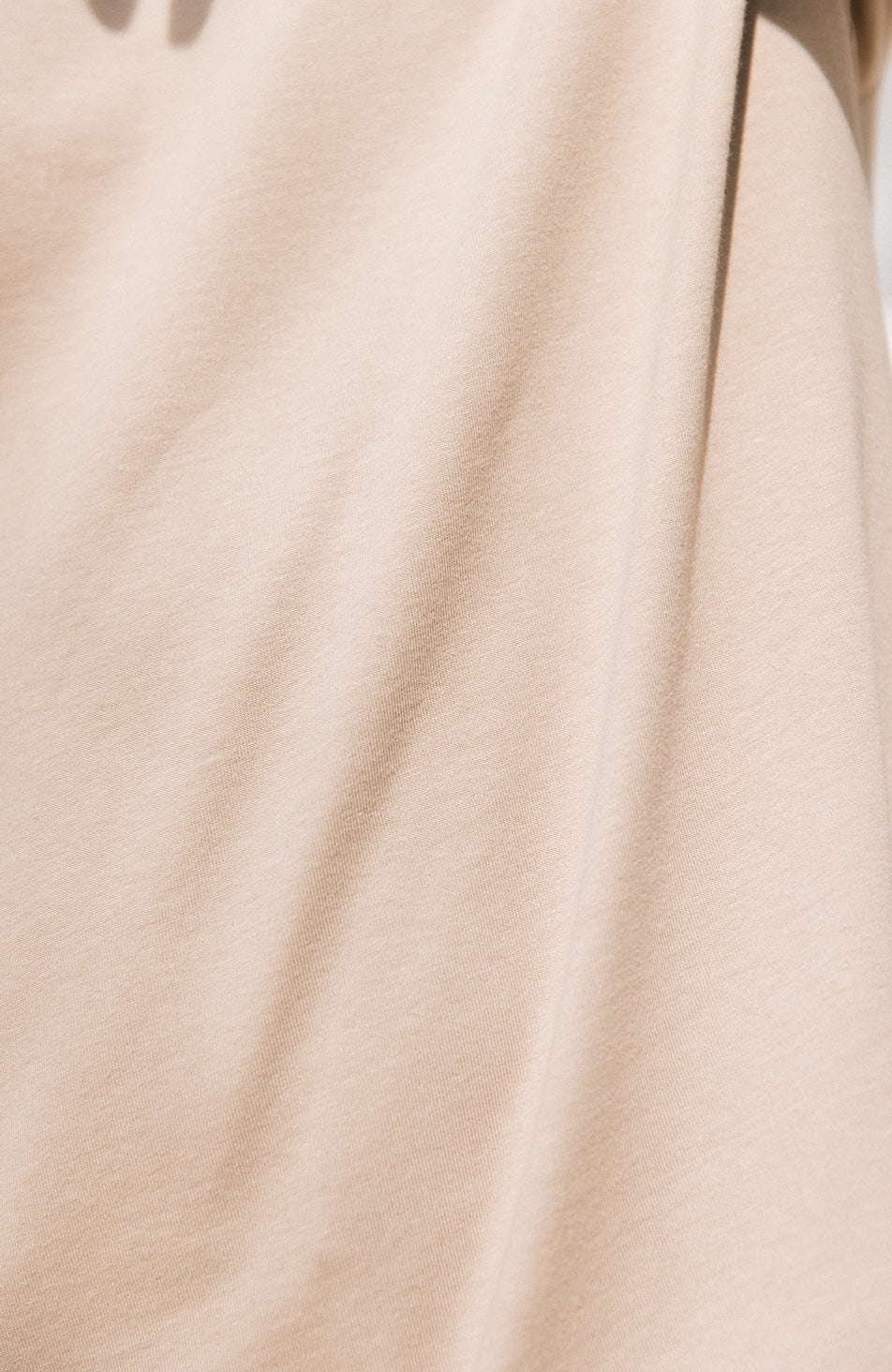 Signature Oversized Tee in Stone