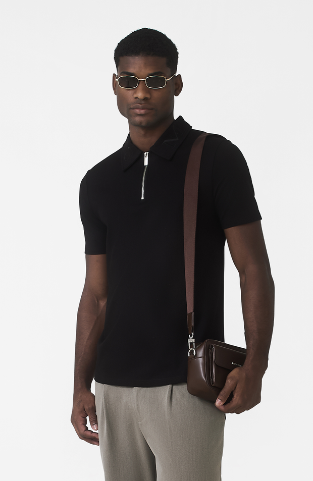 Model is 6'2 with size M chest, wearing a size M