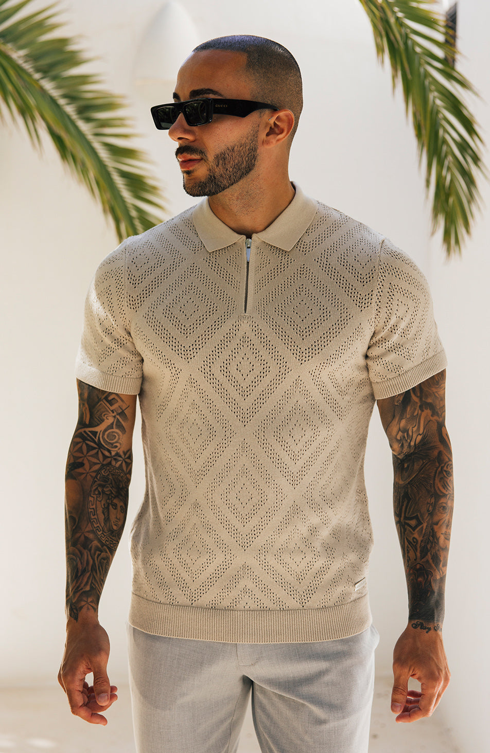 Model is 5'10, Chest 38in wearing size M