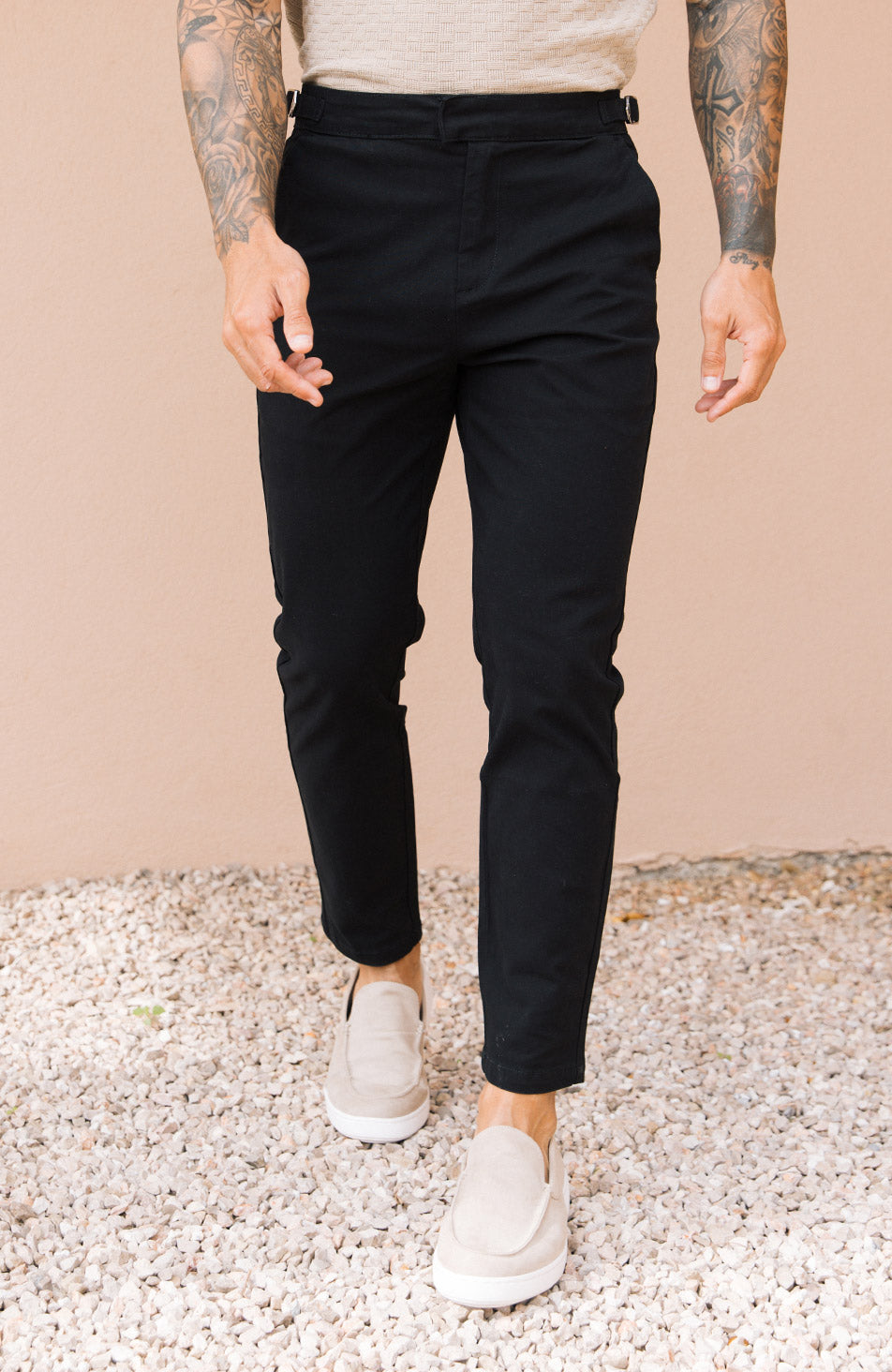 Beaufort Chinos in Black