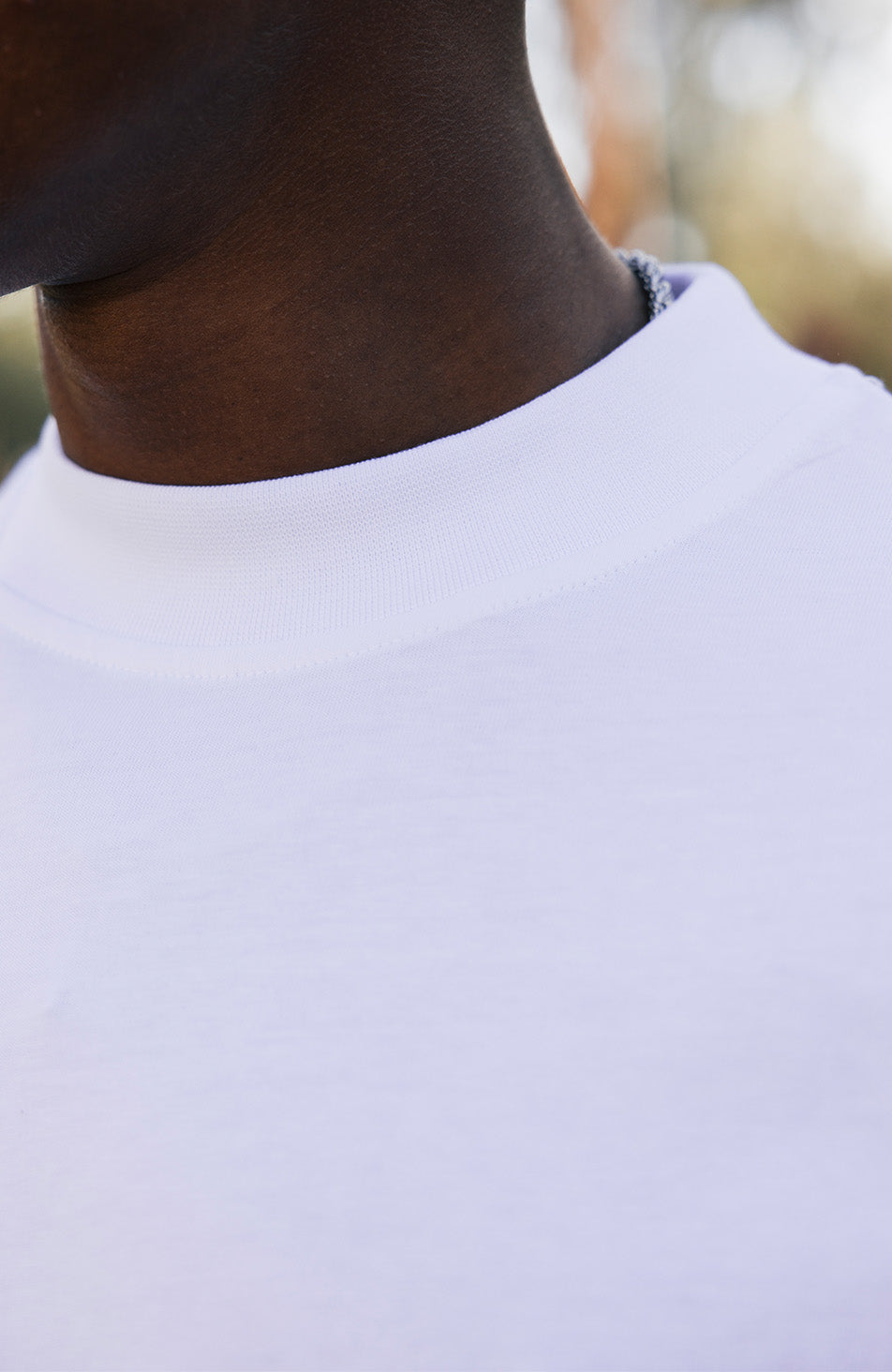 Signature Oversized Tee in White