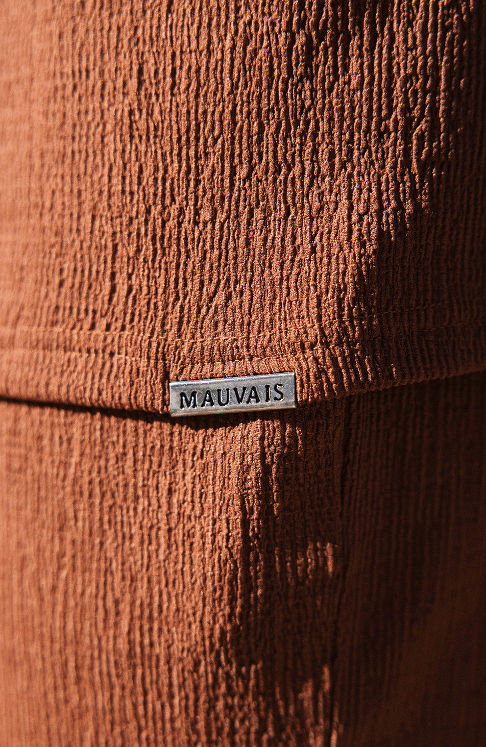 Eivissa Relaxed Fit Shirt In Rust