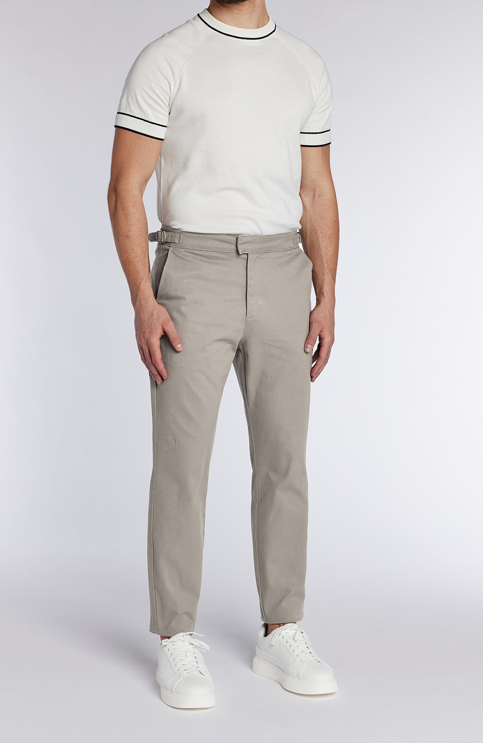 Beaufort Stretch Chinos in Beige