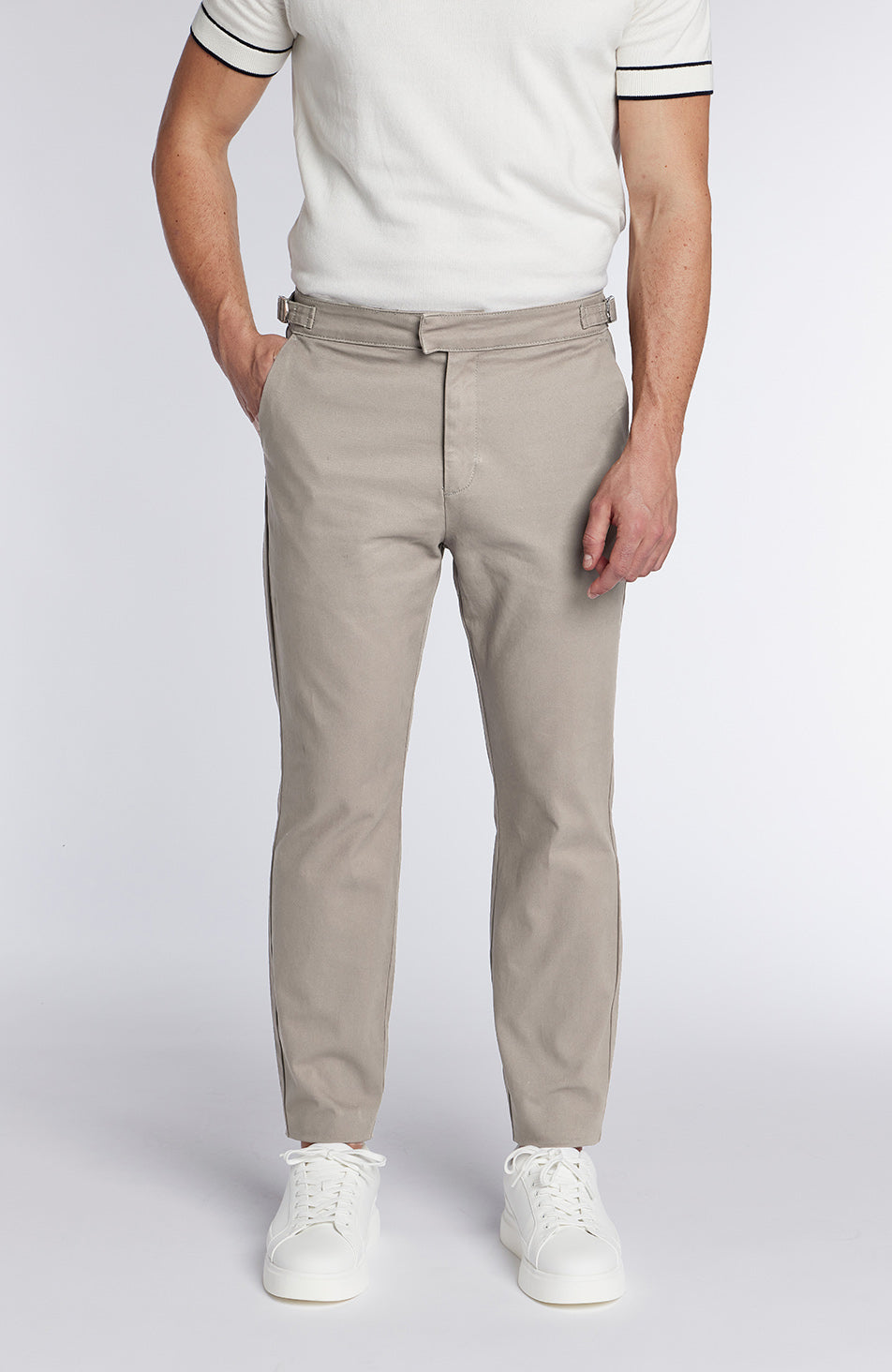 Beaufort Stretch Chinos in Beige