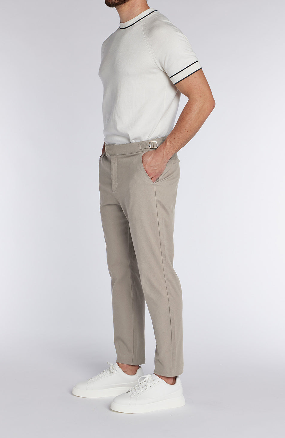 Beaufort Stretch Chinos in Beige