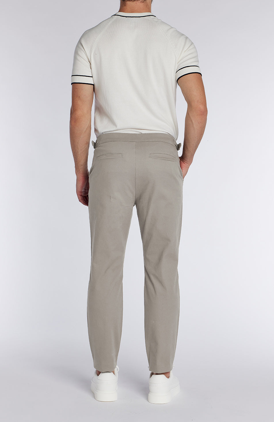 Beaufort Stretch Chinos in Beige