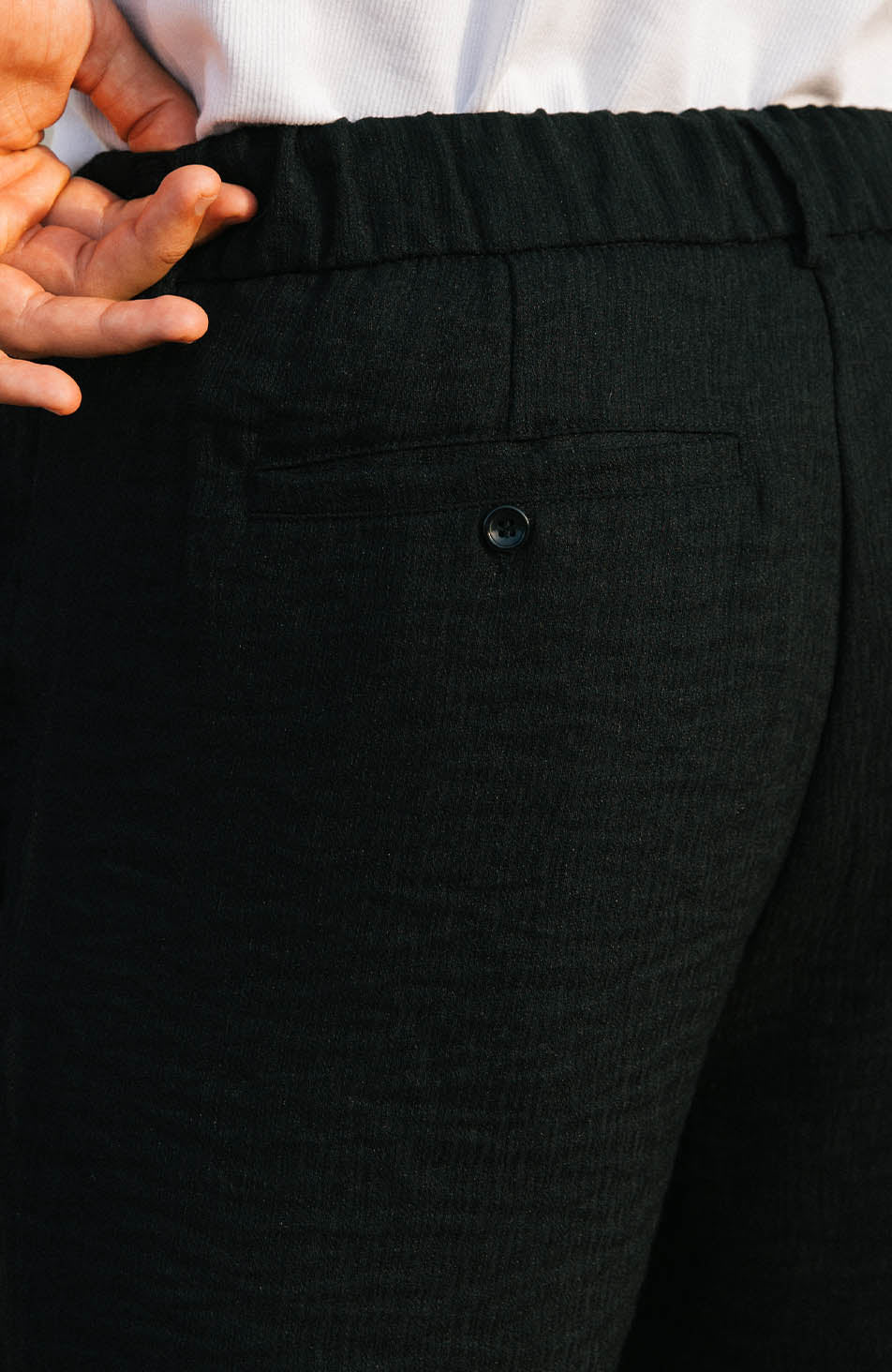 Fiorano Trousers in Black