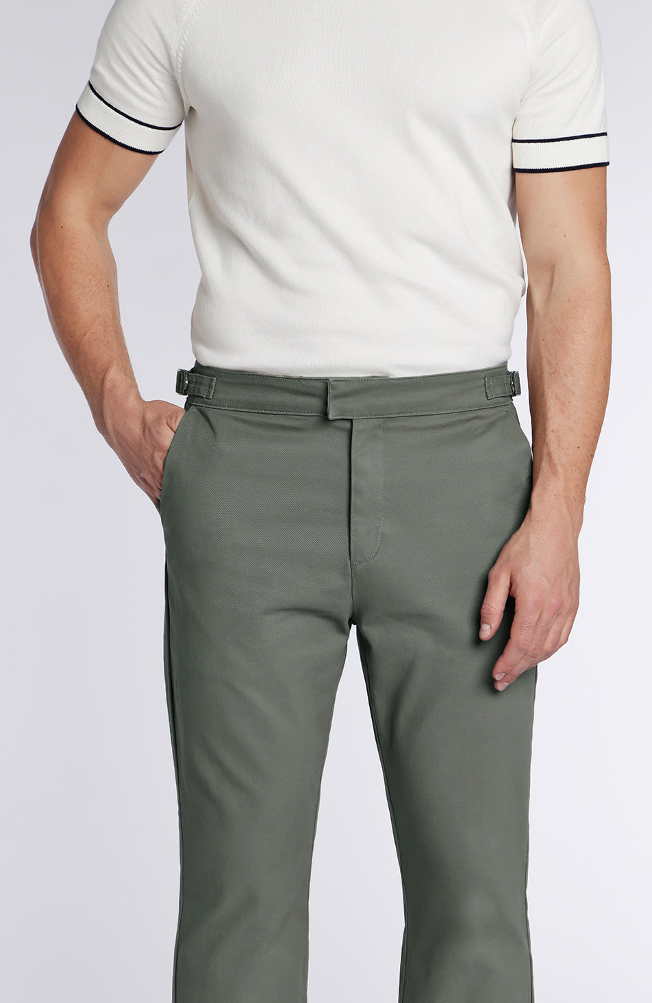 Beaufort Stretch Chinos in Khaki