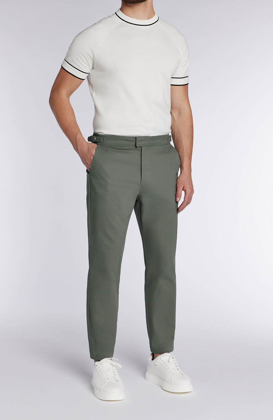 Beaufort Stretch Chinos in Khaki