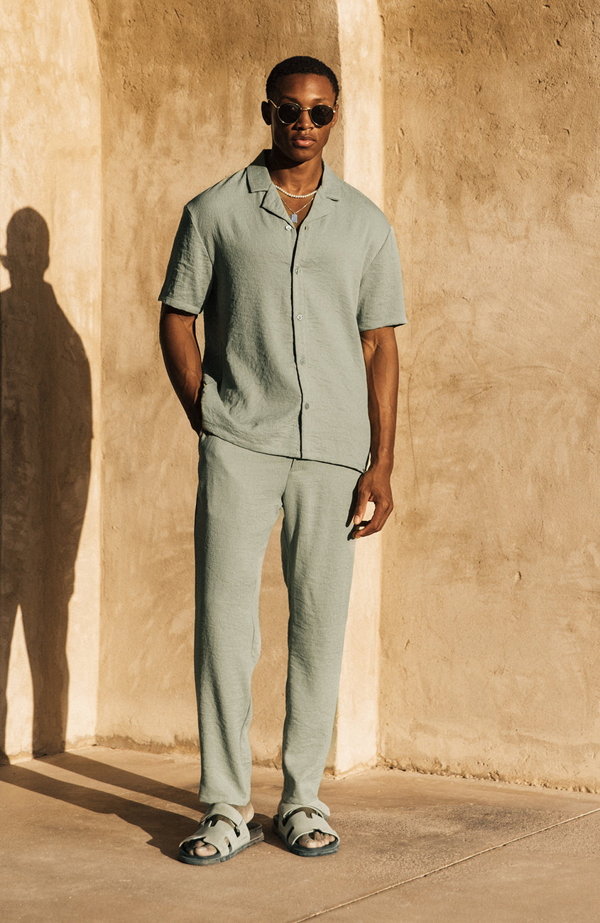 Fiorano Relaxed Fit Shirt in Sage