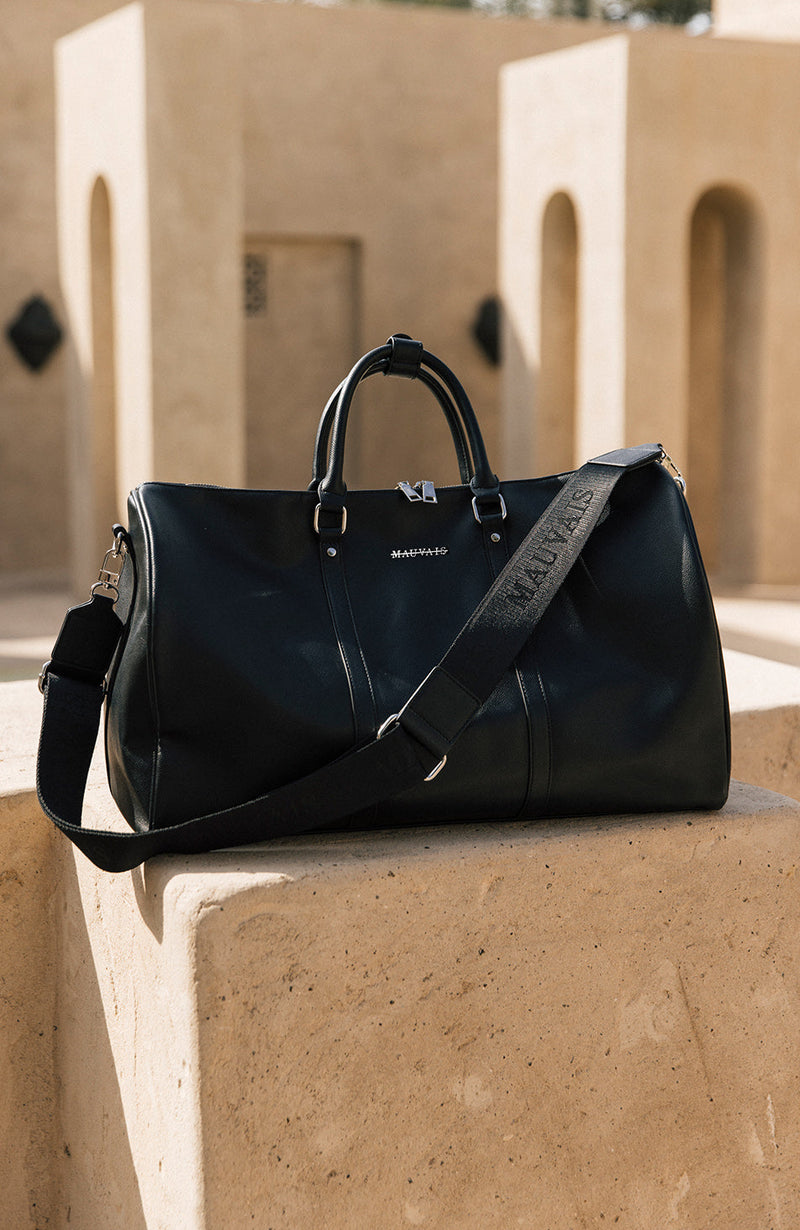 Hudson Signature Holdall Bag in Black