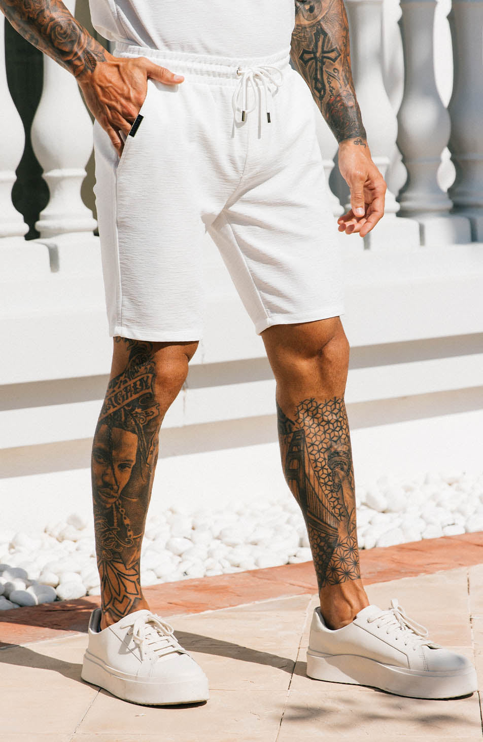 Sorrento Shorts in White