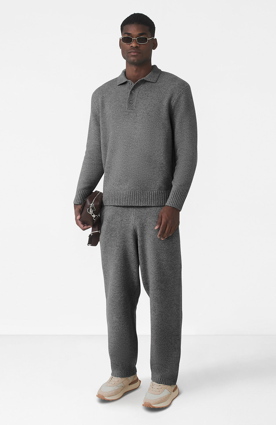 Montreux Knit Jogger in Grey