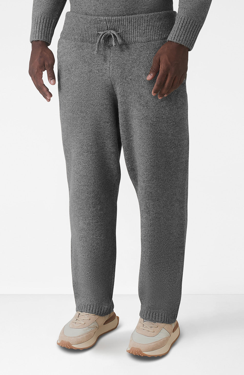 Montreux Knitted Jogger in Grey