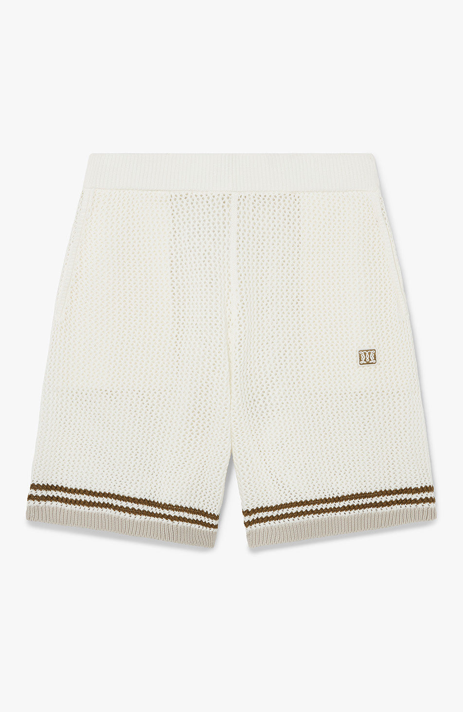 Malibu Cotton Crochet Shorts in White