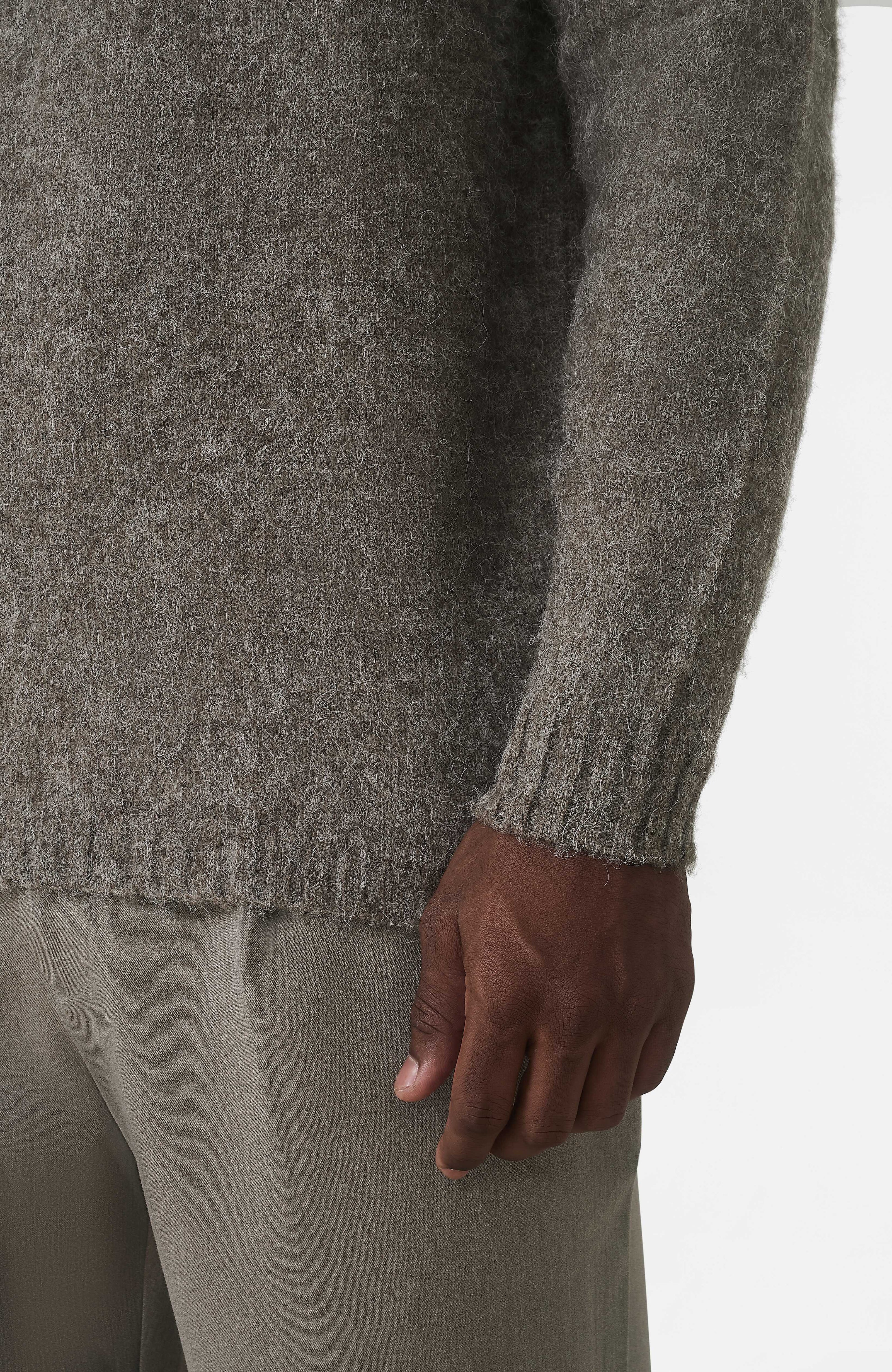 Atelier Oversized Brushed Knit Jumper in Truffle