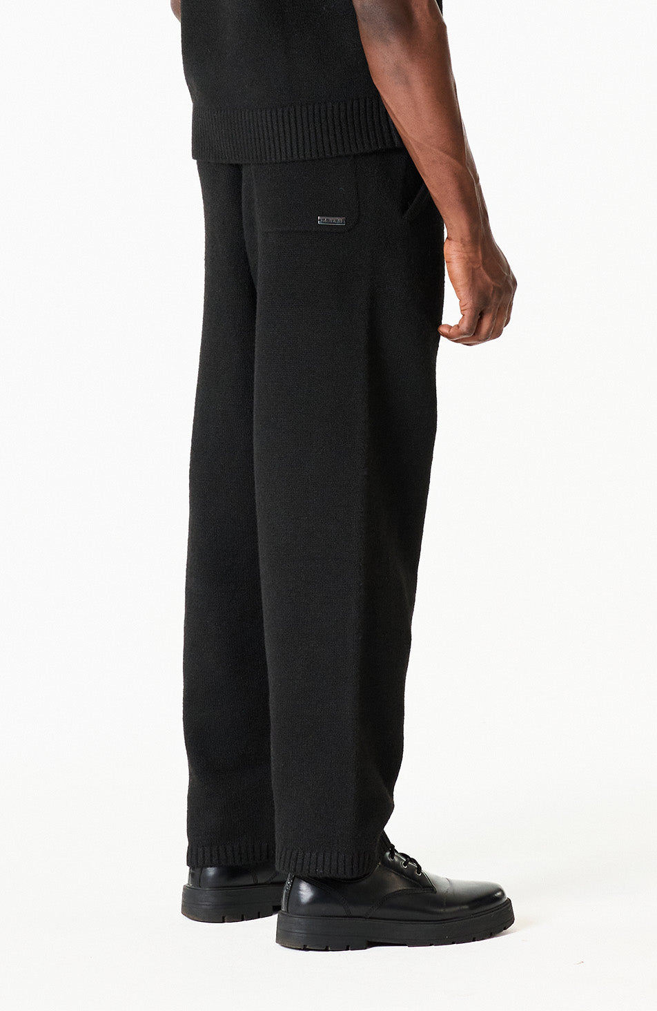 Monogram Montreux Knit Jogger in Black