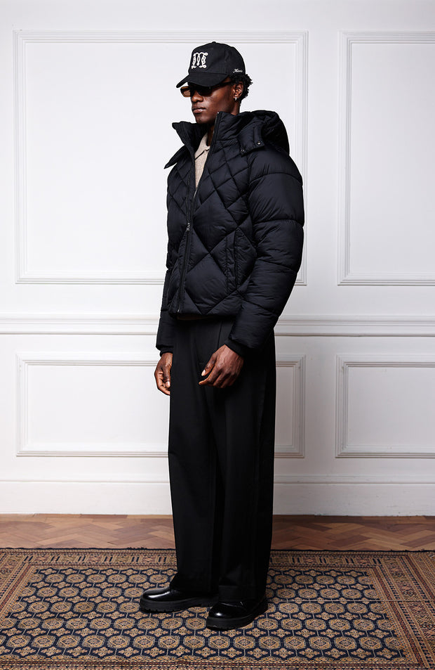 Verbier Puffer Jacket in Black