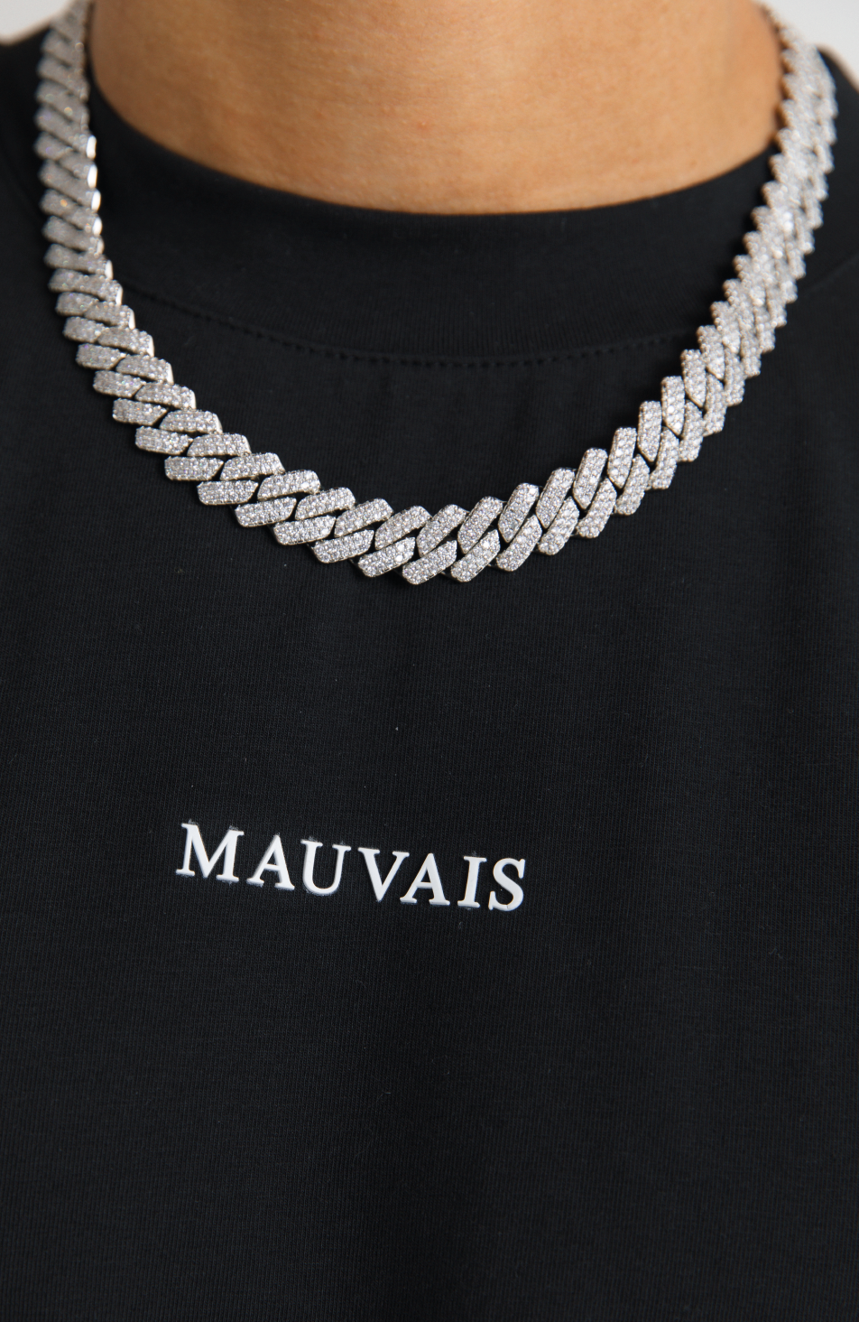 Cuban Chain in Silver