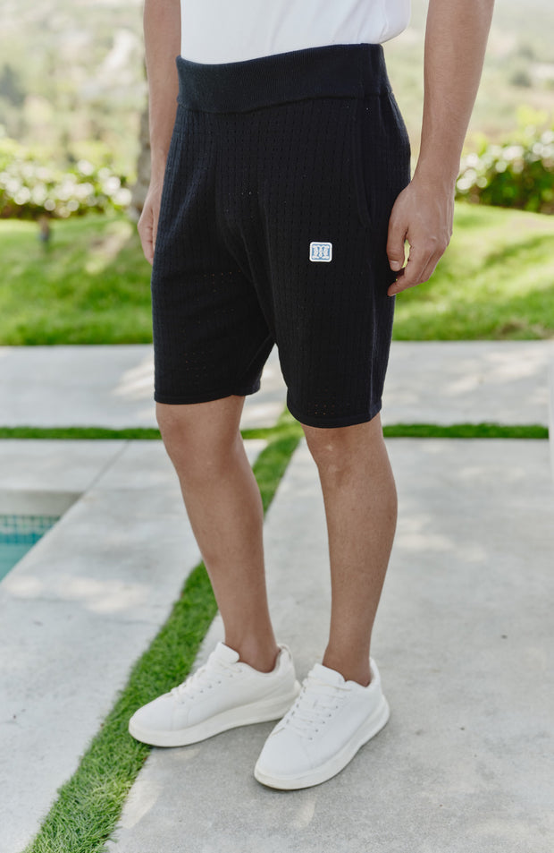 Model is 6'0 with a waist 32", wearing a W32