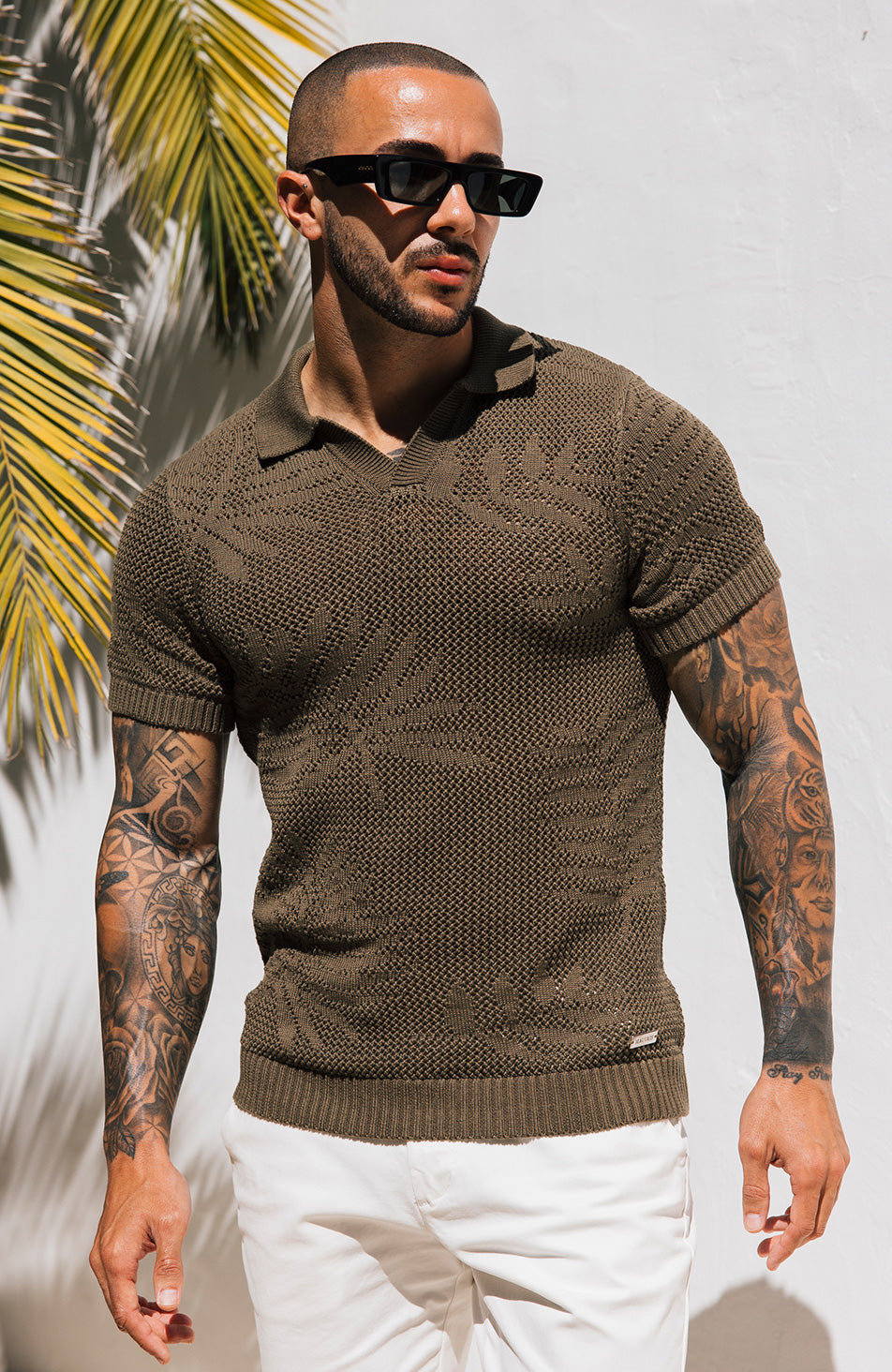 Model is 5'10 with size M chest, wearing XS