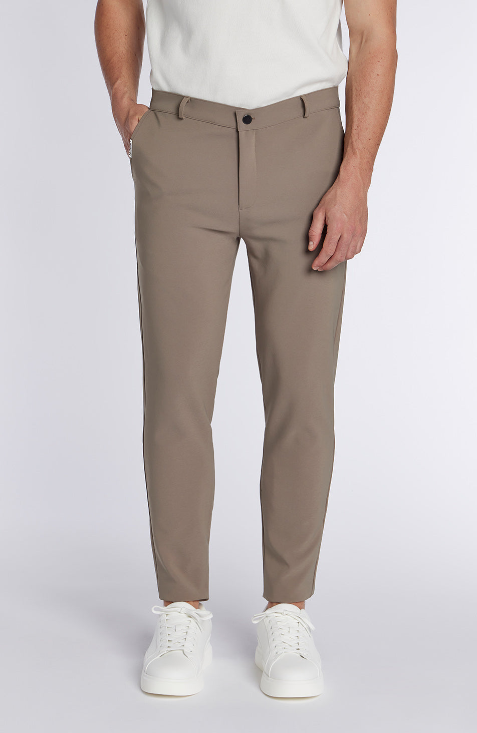 Signature Hybrid Pants in Taupe