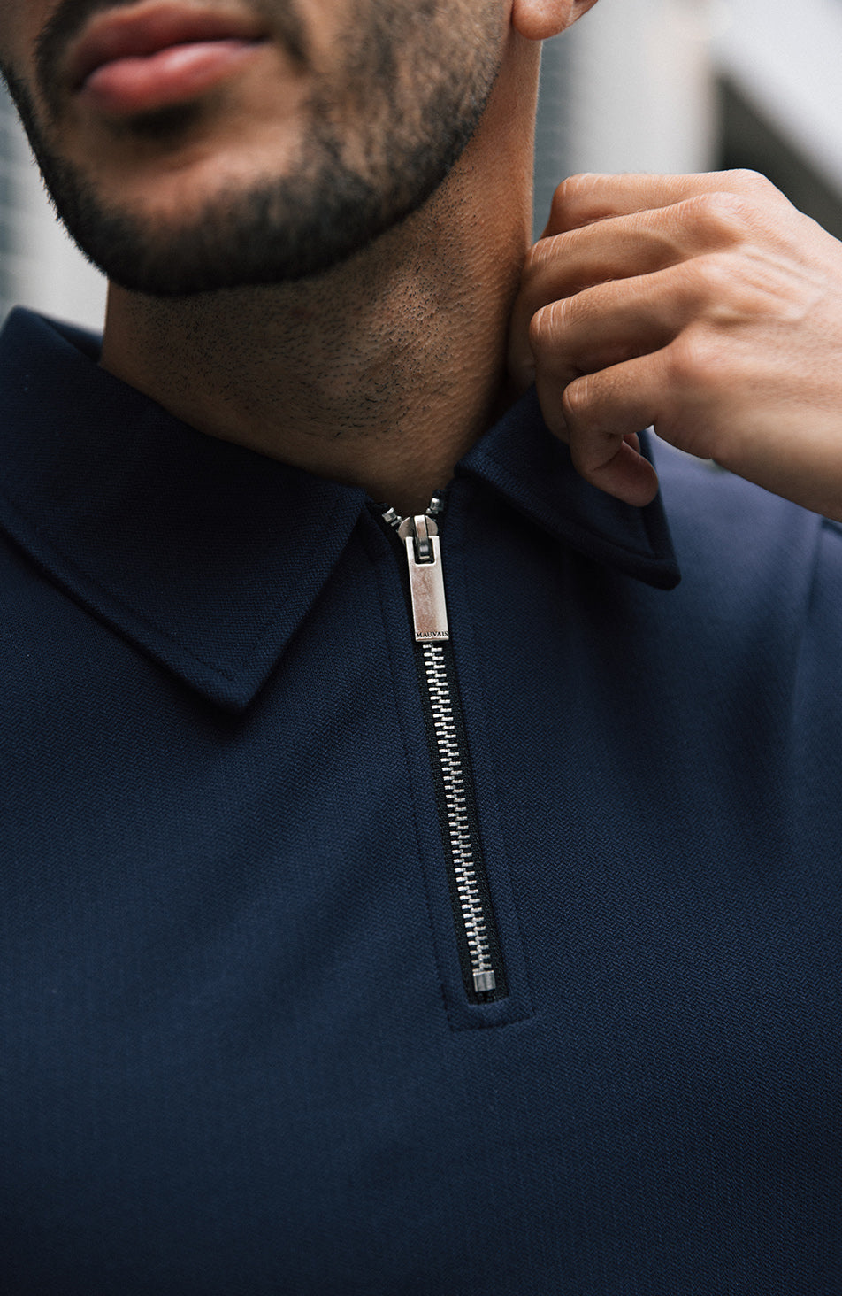 Signature Classic Polo in Navy