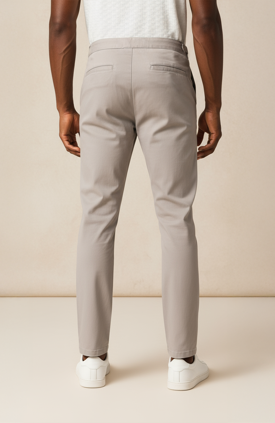 Beaufort Stretch Chinos in Beige