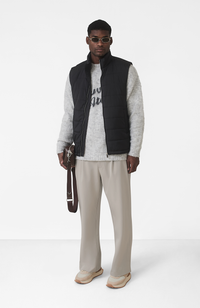 Model is 6'2 with size M chest, wearing a size M