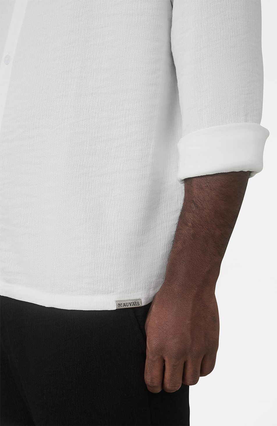 Fiorano Long Sleeve Relaxed Fit Shirt in White