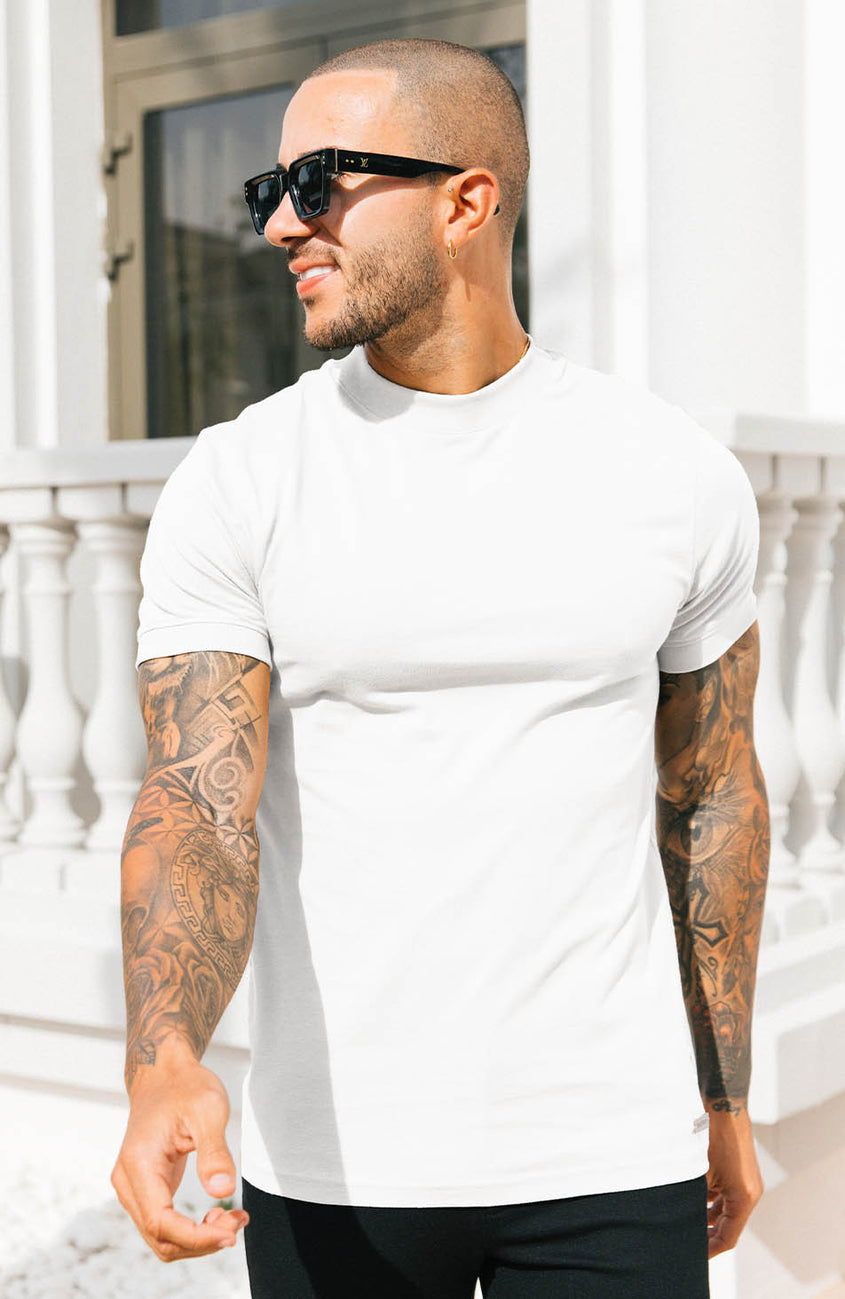 Signature Slim Tee in White